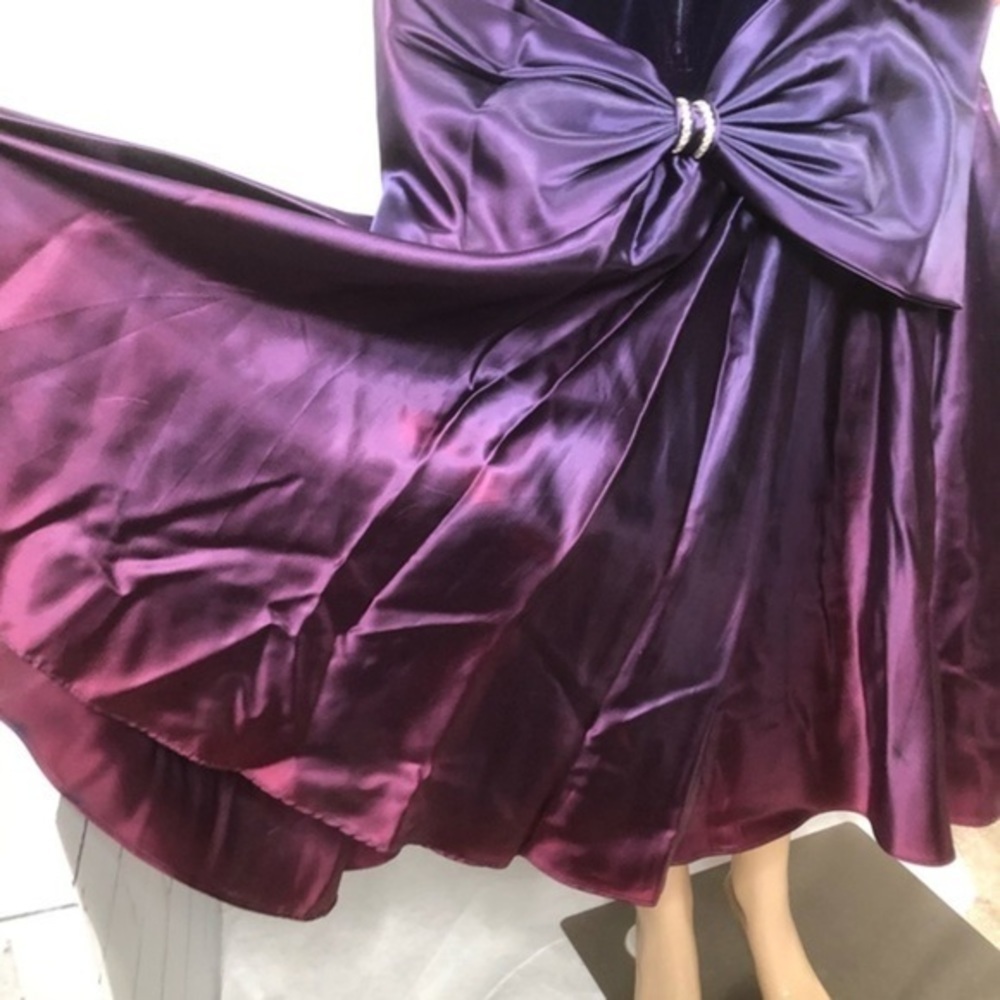 𝅺Karen Lukas vintage dress in rich velour - Picture 12 of 16